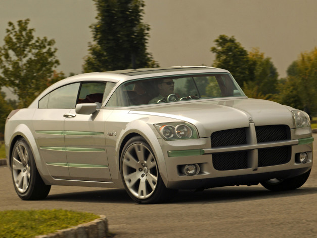 Обои картинки фото dodge super8 hemi concept 2001, автомобили, dodge, super8, hemi, concept, 2001