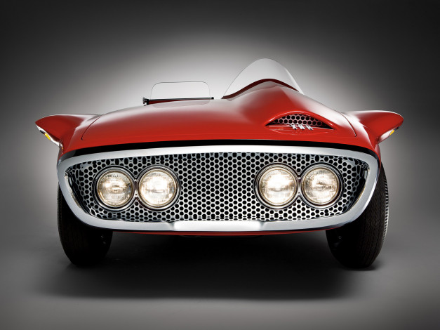 Обои картинки фото plymouth xnr concept 1960, автомобили, plymouth, xnr, 1960, concept