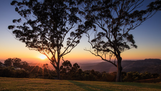 Обои картинки фото природа, восходы, закаты, рассвет