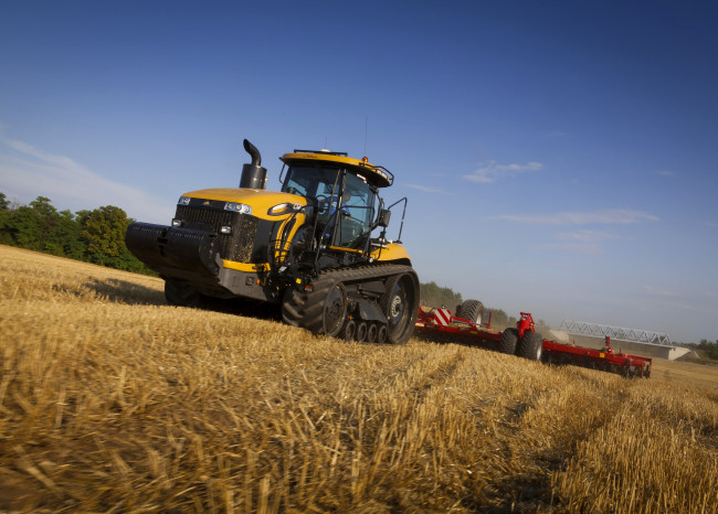 Обои картинки фото техника, тракторы на гусенецах, challenger