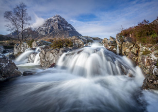 Картинка природа водопады простор