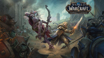 обоя world of warcraft,  battle for azeroth, видео игры, battle, for, azeroth, world, of, warcraft, ролевая