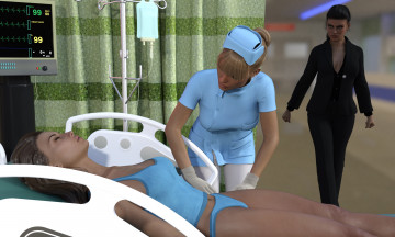 Картинка she+wolf 3д+графика фантазия+ fantasy взгляд фон девушки