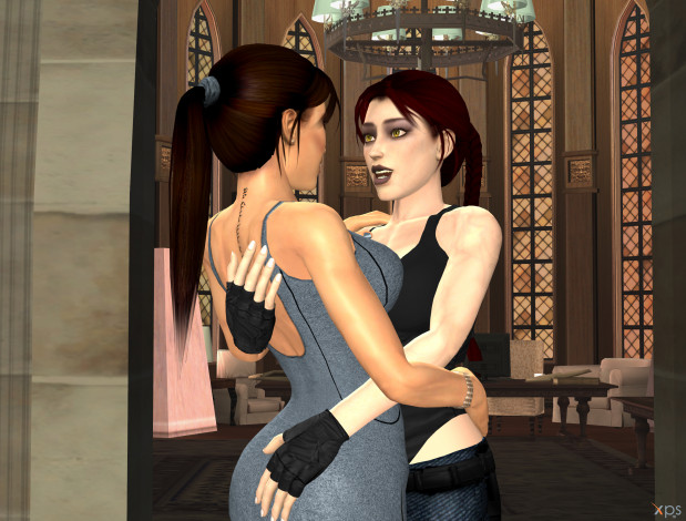 Обои картинки фото 3д графика, люди , people, взгляд, девушки, фон