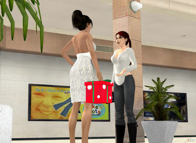 Обои картинки фото 3д графика, люди , people, фон, взгляд, девушки