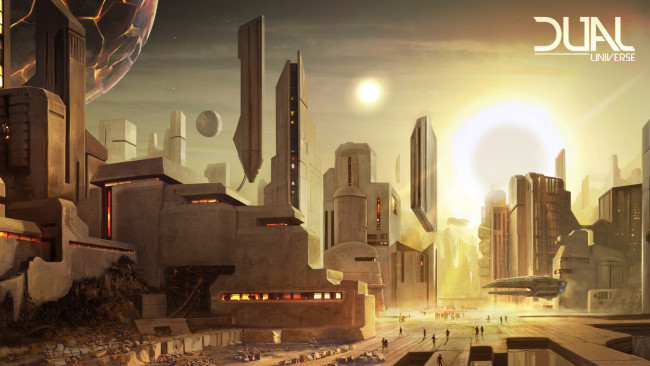 Обои картинки фото dual universe, видео игры, dual, universe, онлайн, ролевая