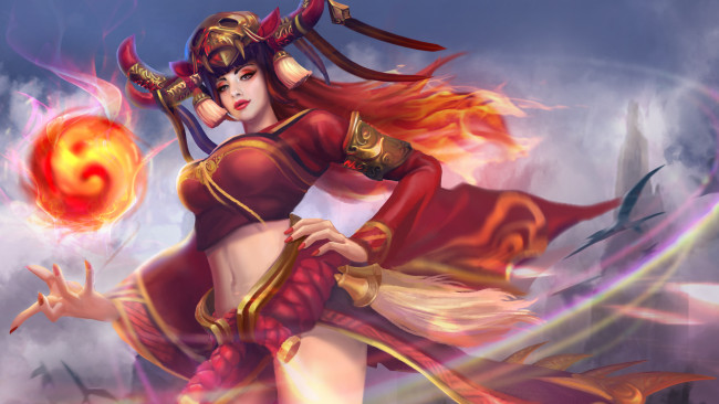 Обои картинки фото видео игры, heroes of newerth, heroes, of, newerth, ролевая, action