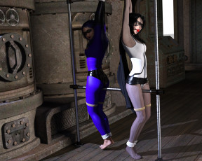 Картинка 3д+графика фантазия+ fantasy взгляд фон девушки