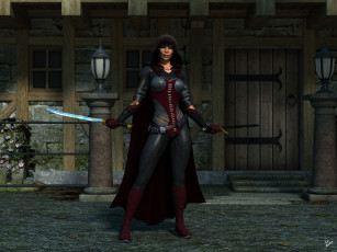 Картинка 3д+графика фантазия+ fantasy фон взгляд девушка