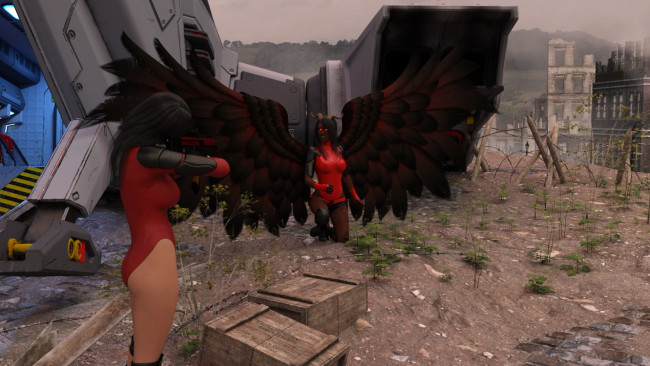 Обои картинки фото 3д графика, фантазия , fantasy, фон, взгляд, девушка