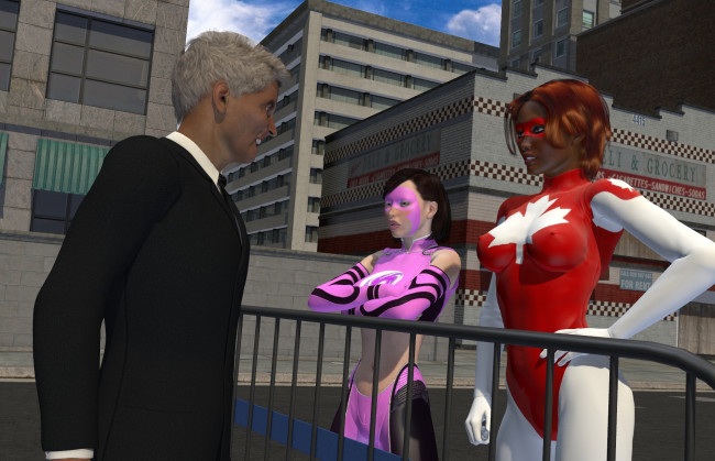 Обои картинки фото 3д графика, фантазия , fantasy, фон, взгляд, девушки