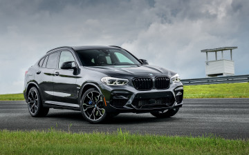 Картинка 2020+bmw+x4m+competition автомобили bmw кроссовер бмв черный x4 m competition x4m экстерьер вид спереди спортивный внедорожник новые авто немецкие