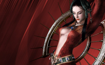 Картинка видео+игры a3 +age+of+sovereign+ project+a3 платье девушка шипы декольте пояс