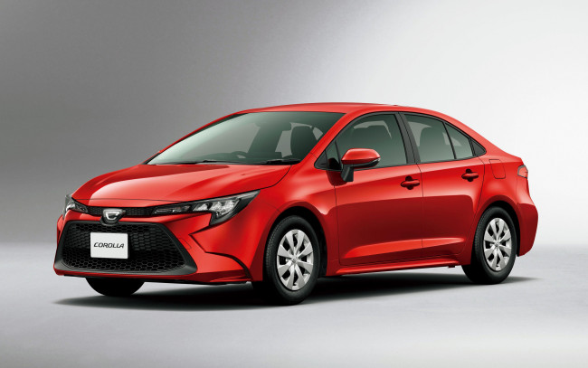 Обои картинки фото 2019 toyota corolla hybrid g-x, автомобили, toyota, corolla, hybrid, gx, 4k, студия, 2019, года, японские