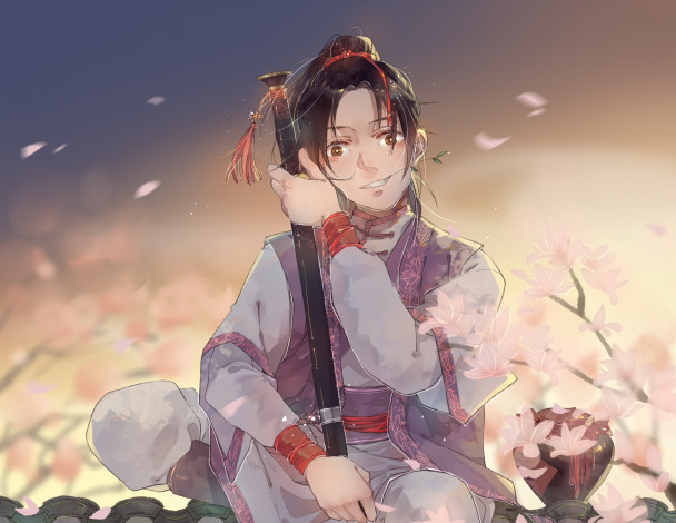 Обои картинки фото аниме, mo dao zu shi, the, untamed, неукротимый, повелитель, чэньцин, мосян, тунсю, mo, dao, zu, shi, магистр, дьявольского, культа