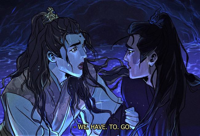 Обои картинки фото рисованное, кино,  мультфильмы, цзинь, цзисюань, цзян, чэн, пещера