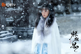 обоя the inextricable destiny, кино фильмы, девочка, шуба, снег, зима