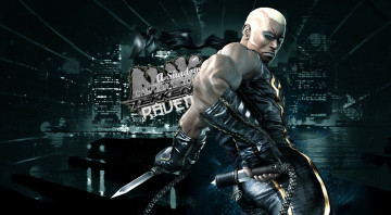 обоя видео игры, tekken 6, персонаж, оружие, город
