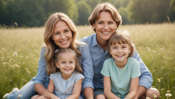 Картинка разное люди семья