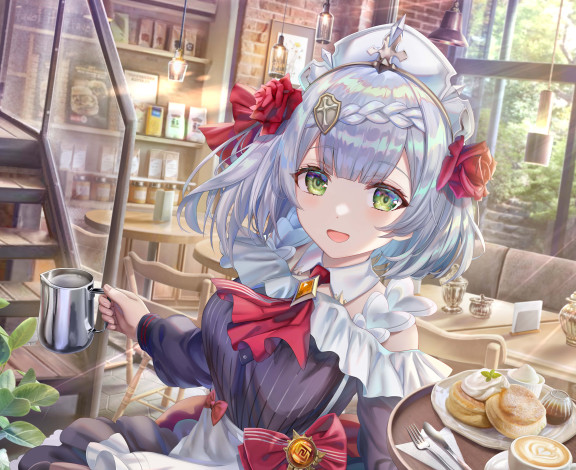 Обои картинки фото аниме, genshin impact, девушка