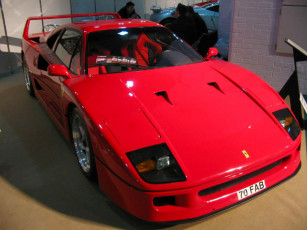 Картинка ferrari f40 автомобили