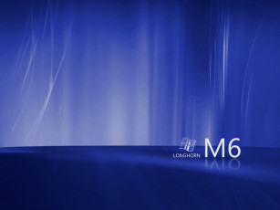 Картинка longhorn m6 blue компьютеры windows vista