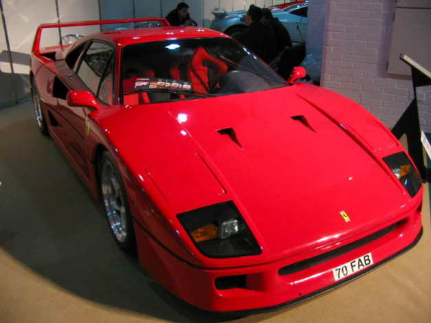 Обои картинки фото ferrari, f40, автомобили