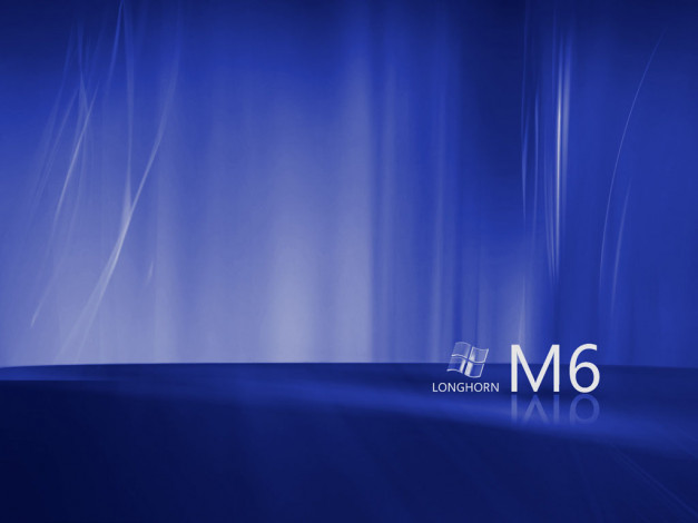 Обои картинки фото longhorn, m6, blue, компьютеры, windows, vista