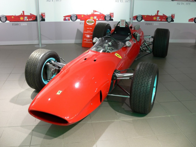 Обои картинки фото 1964, ferrari, 158, автомобили