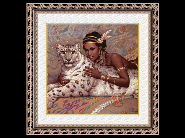 Обои картинки фото рисованные, люди