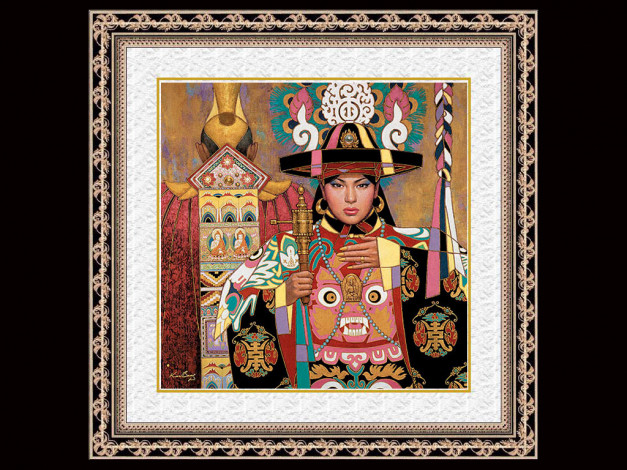 Обои картинки фото рисованные, люди