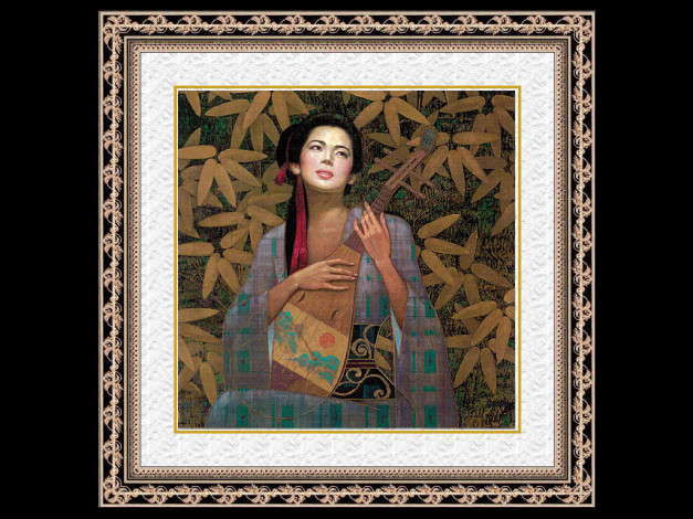 Обои картинки фото рисованные, люди