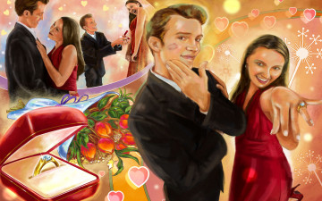 Картинка рисованные люди