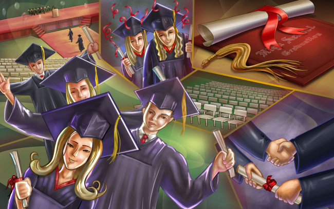 Обои картинки фото рисованные, люди