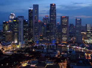 Картинка города сингапур