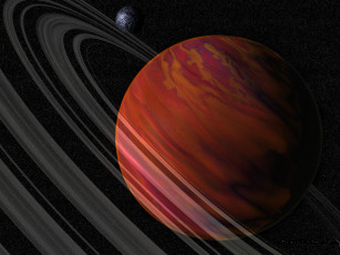 Картинка космос сатурн