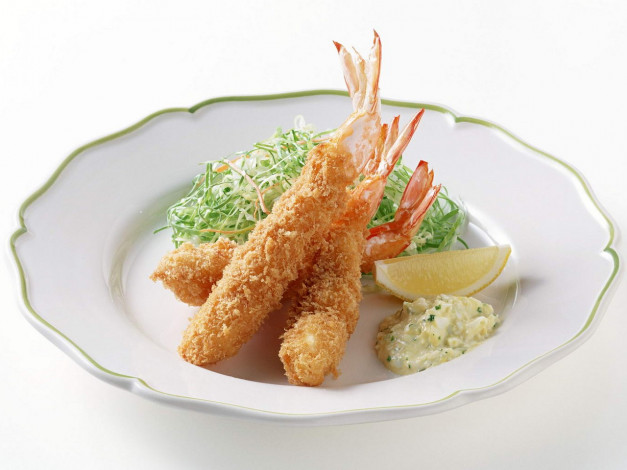 Обои картинки фото еда, рыбные, блюда, морепродуктами