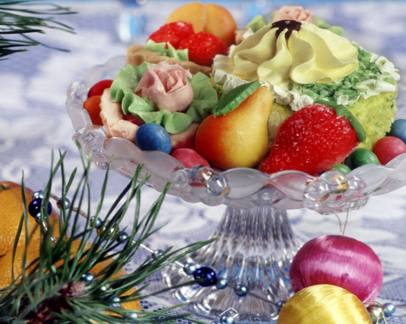 Обои картинки фото праздничные, угощения