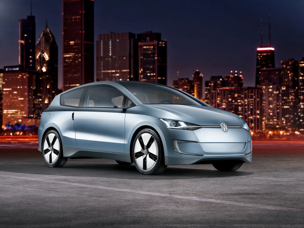 Обои картинки фото up, lite, concept, 2010, автомобили, volkswagen