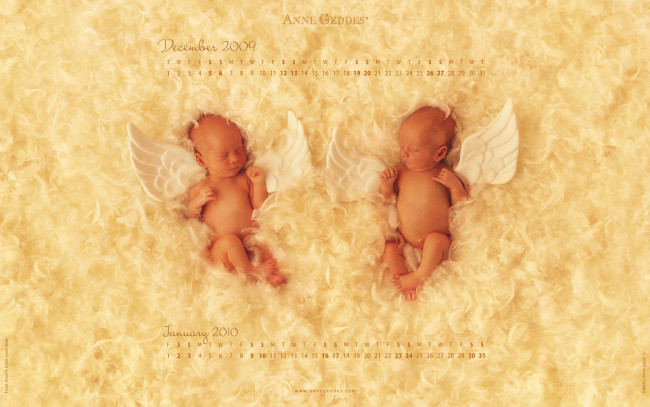 Обои картинки фото календари, дети