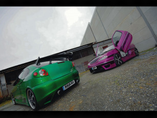 обоя megane, автомобили, renault