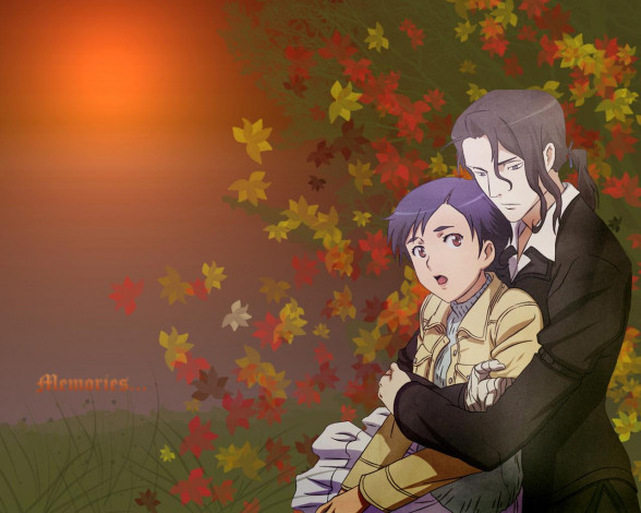 Обои картинки фото аниме, blood 