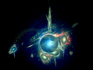 Картинка 3д графика abstract абстракции узор абстракция