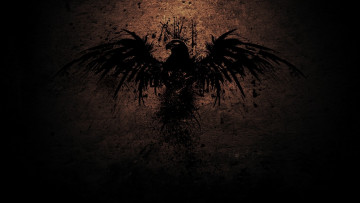 Картинка рисованные животные орел скала рисунок птица