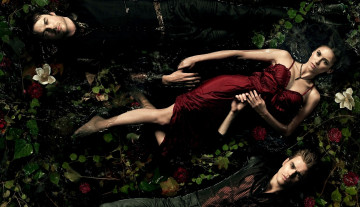 Картинка the vampire diaries кино фильмы ian somerhalder nina dobrev paul wesley