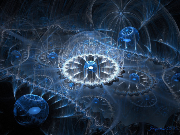 Обои картинки фото 3д, графика, fractal, фракталы, абстракция, узор