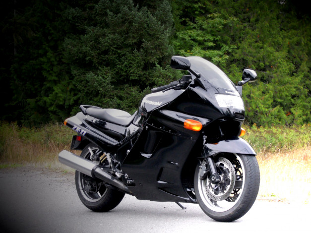 Обои картинки фото мотоциклы, kawasaki, vancouver