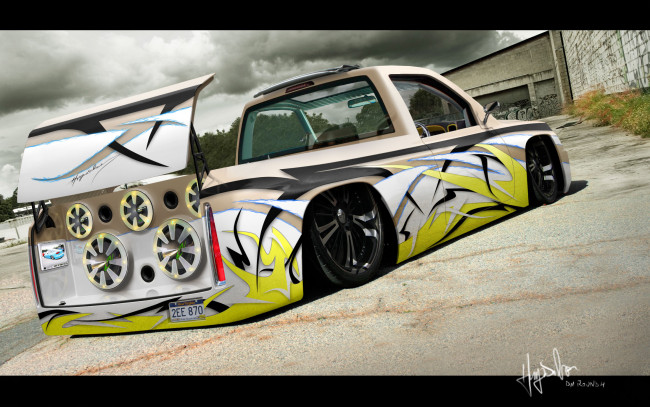 Обои картинки фото автомобили, виртуальный, тюнинг, toyota