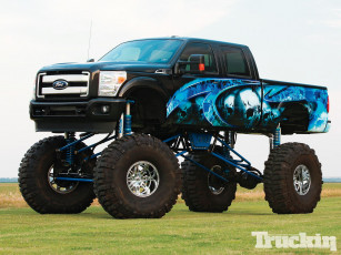 Картинка автомобили custom pick up ford