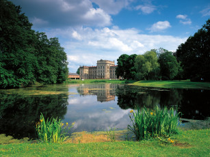 Картинка парк замок ludwigslust германия города дворцы замки крепости